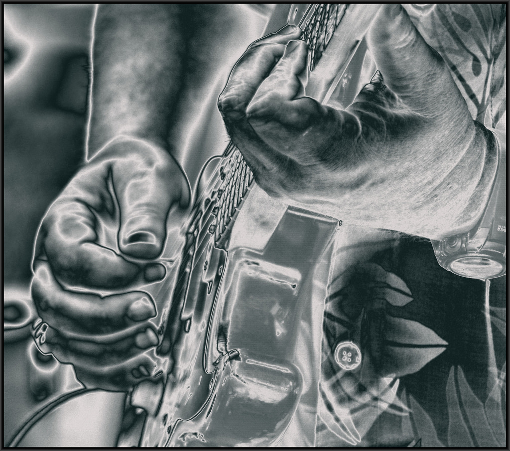 Electric Guitar Hands