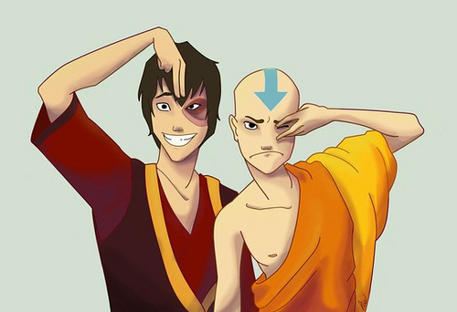 Zuko and Aang
