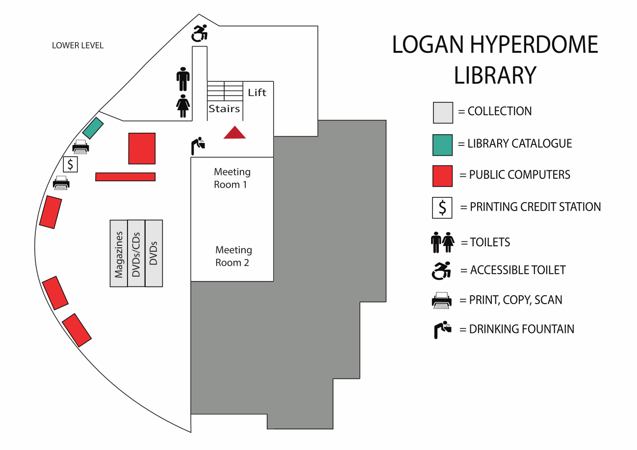 Hyperdome Shopping Centre Map Logan Hyperdome Library - Logan City Council Libraries