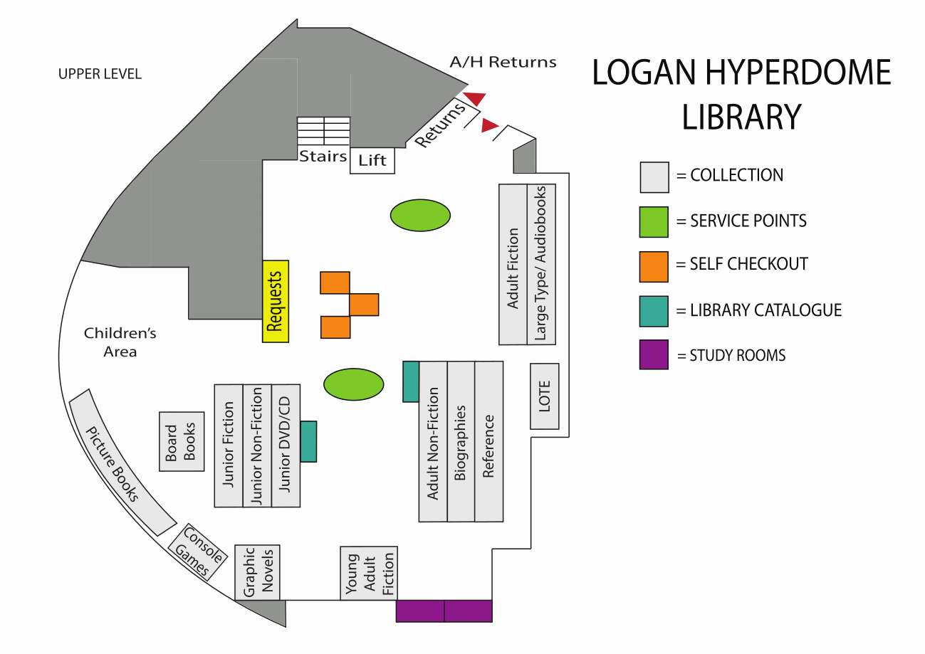 Hyperdome Shopping Centre Map Logan Hyperdome Library - Logan City Council Libraries