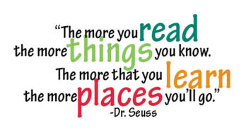 Dr. Seuss reading quote