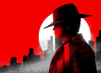 3d,Render,Profile,Portrait,Illustration,Of,Detective,Man,In,Hat