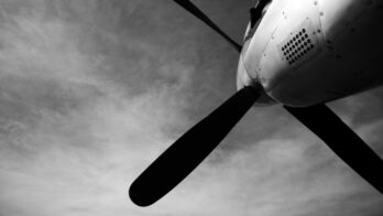 Nose,Section,Of,A,Vintage,Ww,Ii,Fighter,Plane.,Shot