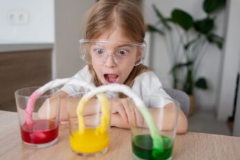 Experiment,At,Home,With,Food,Color,For,Kids.,Early,Development.