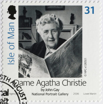 Milan,,Italy,-,May,20,,2020:,Portrait,Of,Agatha,Christie